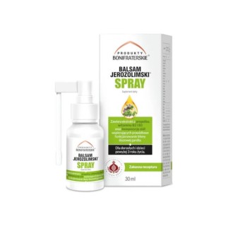 Balsam Jerozolimski Spray wspierający prawidłowe funkcjonowanie układu oddechowego 30 ml