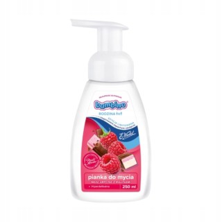 Mousse nettoyante Bambino Rodzina Mascarpone à la framboise 250 ml