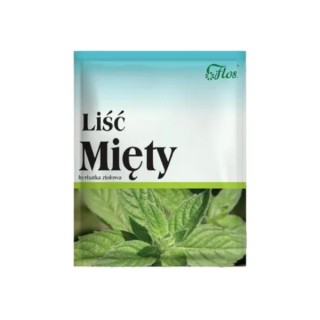 Flos Liść mięty Herbatka ziołowa 50 g