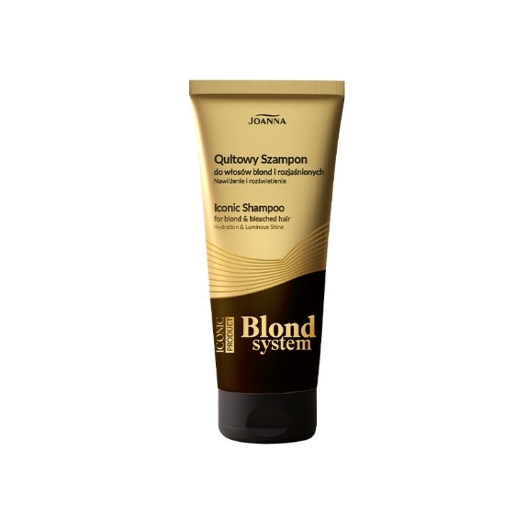 Shampoing Joanna Blond System Qutowy pour cheveux blonds et décolorés 260 ml