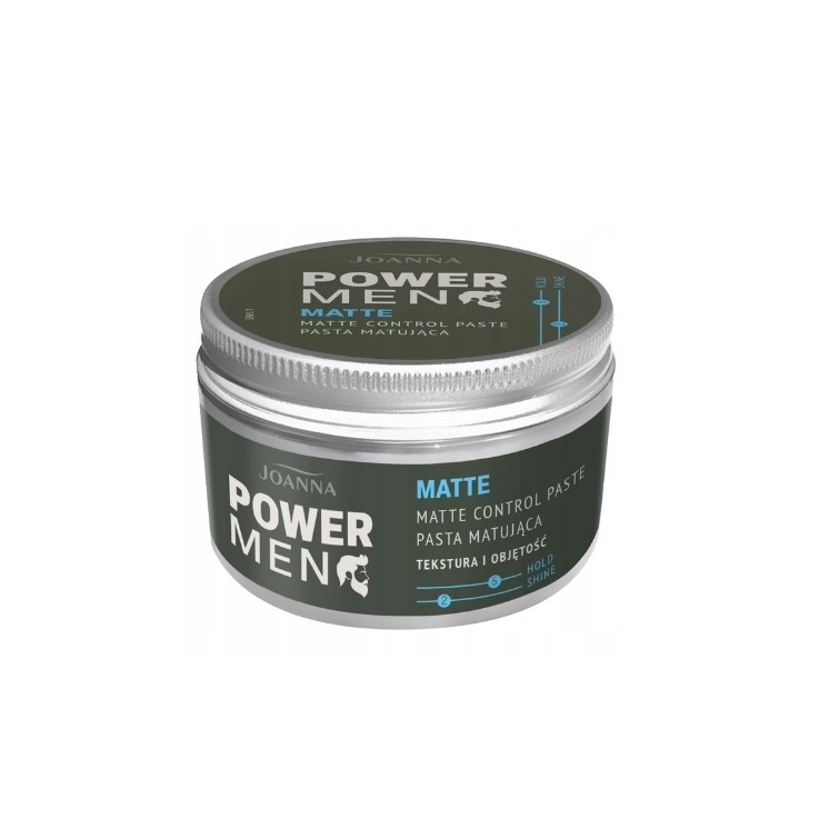 Pâte coiffante matifiante Joanna Power Men 100 g