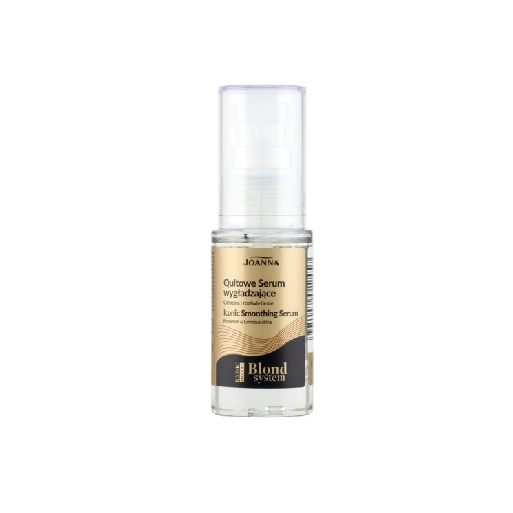 Sérum lissant Joanna Blond System Qultowe pour cheveux blonds et décolorés 25 ml