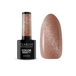 Vernis à ongles hybride Claresa Nude Glow Cat Eye / Light Nude / 5 g