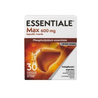 Essentiale Max 600 mg 30 kapsułek