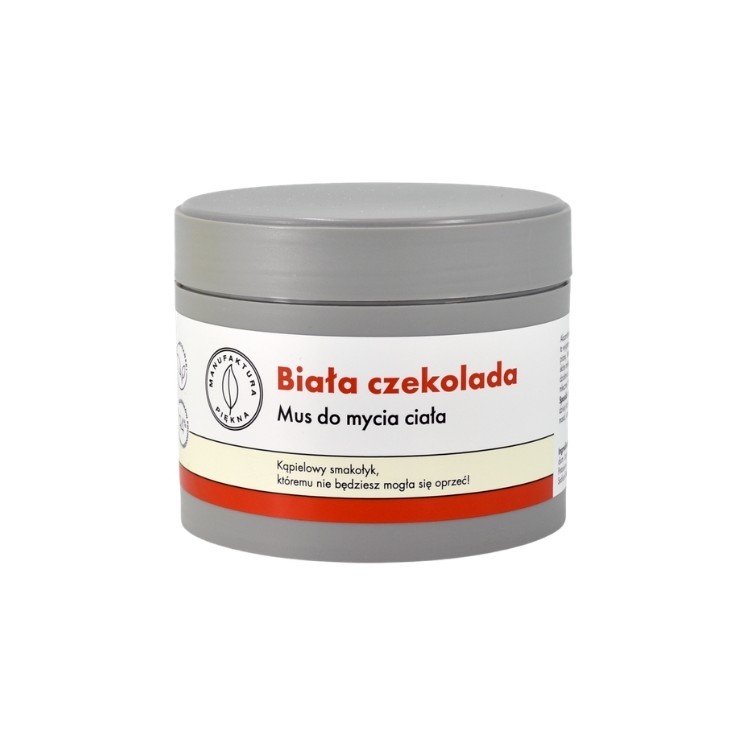 Manufaktura Piękna Mousse nettoyante pour le corps au chocolat blanc 250 g