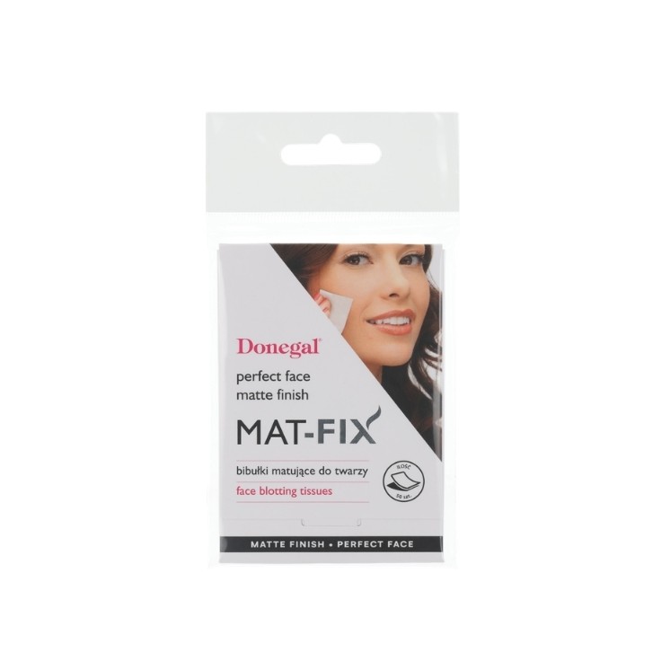 Papiers matifiants pour le visage Donegal Mat-Fix, 50 unités