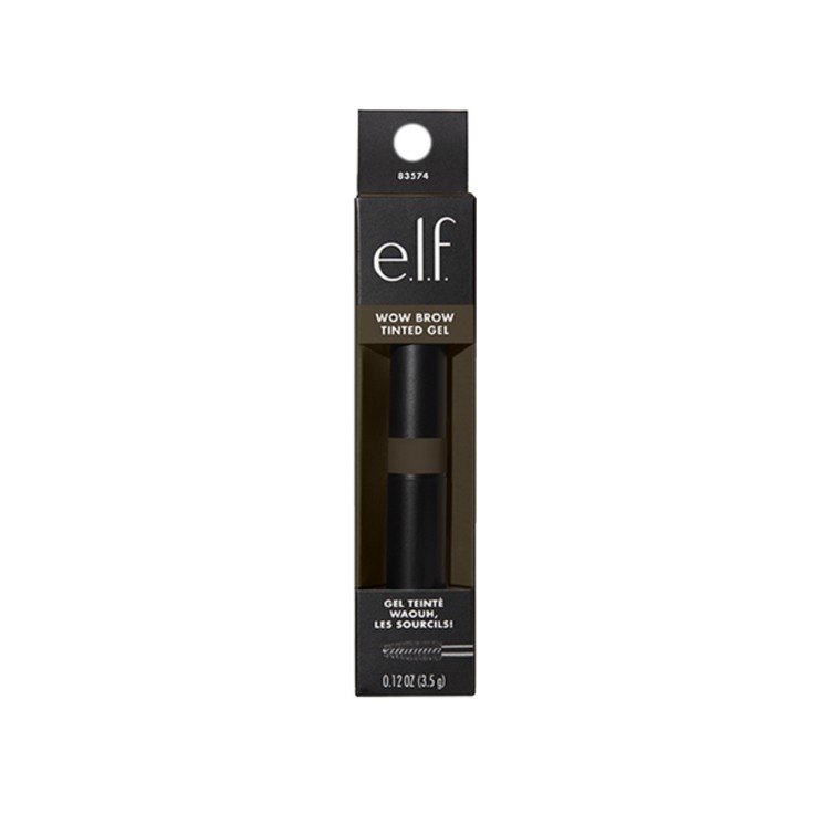ELF . Wow Brow Deep Brown Eyebrow Gel 5