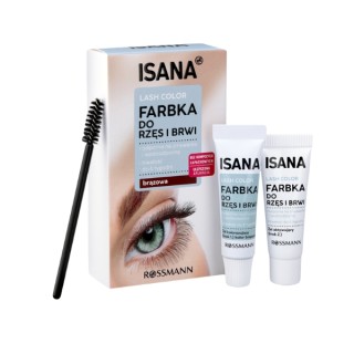 Henné Isana Lash Color pour sourcils et cils, brun, 1 pièce