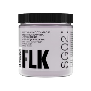 Après-shampoing FLK Smooth Gloss Effet lissant + Lissage + Réduction des frisottis 250 ml