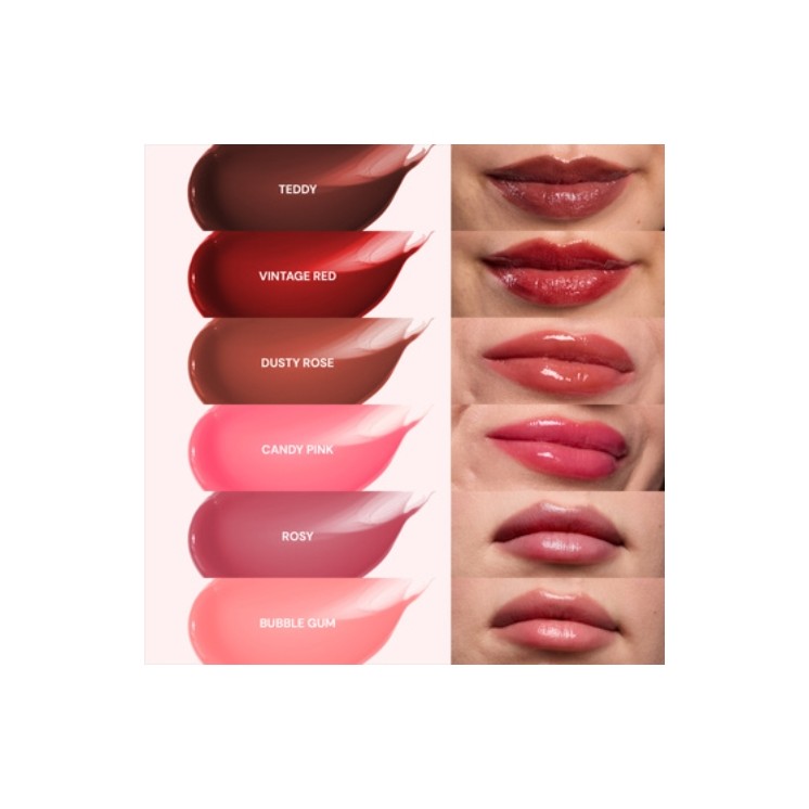 BasicLab Dermocosmetics Beauties peptydowy Tint do ust /220/ Rosy 15 ml