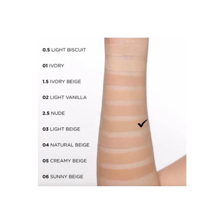 Eveline Better than Perfect moisturizing and covering foundation /03/ Light Beige 30 ml