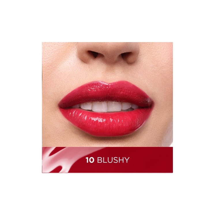 Rouge à lèvres liquide longue tenue Eveline VinyLove effet brillant /10/ Blushy 4 ml