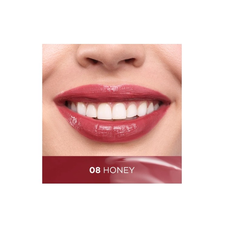 Eveline VinyLove Long-lasting Liquid Lipstick with Gloss Effect /08/ Honey 4 ml