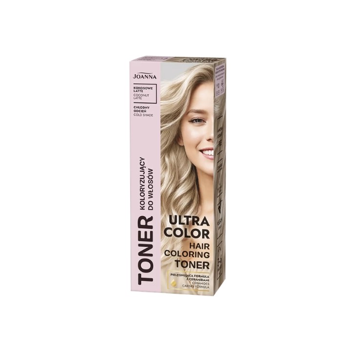 Tonique capillaire Joanna Ultra Color Coconut latte 100 g
