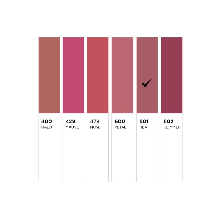 Eveline Celebrity Lips Creamy Satin Finish Lipstick /601/ Heat 1 pc
