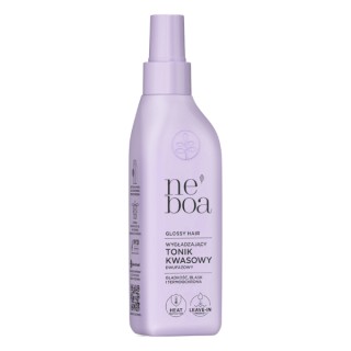 Neboa Glossy Hair, lotion capillaire biphasée lissante à l'acide glycolique 200 ml