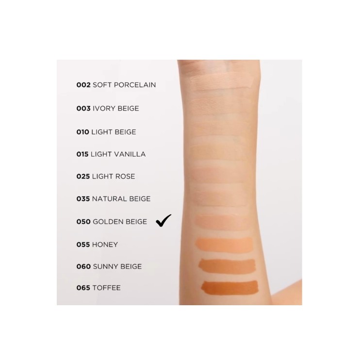 Eveline Liquid Control Facial foundation with Niacinamide in Droper /050/ Golden Beige 32 ml