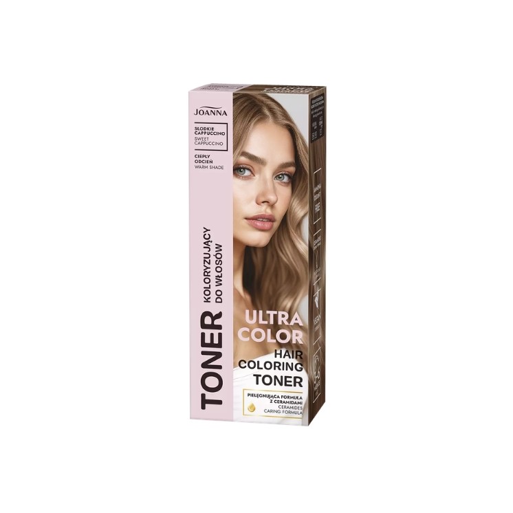 Tonique capillaire Joanna Ultra Color Sweet Cappuccino 100 g