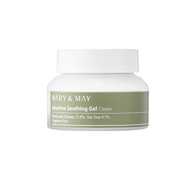 Crème-gel apaisante Mary&May Sensitive - gel pour les imperfections des peaux sensibles 70 g