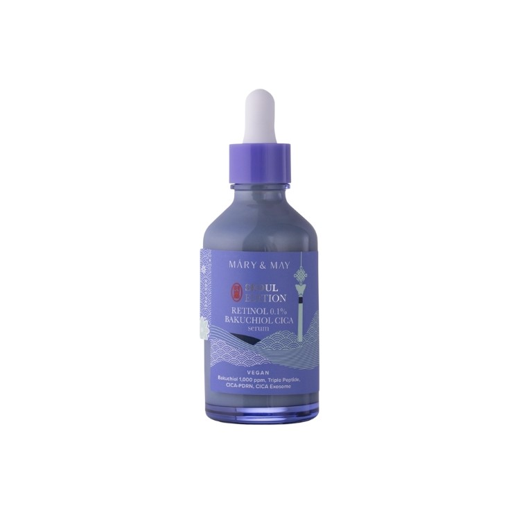 Mary&May Retinol 0,1% Bakuchiol Cica Serum ujędrniające Serum do twarzy z retinolem 80 ml