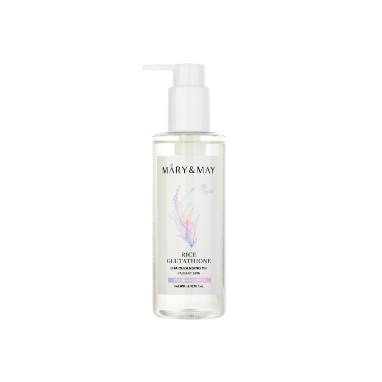 Huile nettoyante au glutathion de riz LHA Mary&May 200 ml