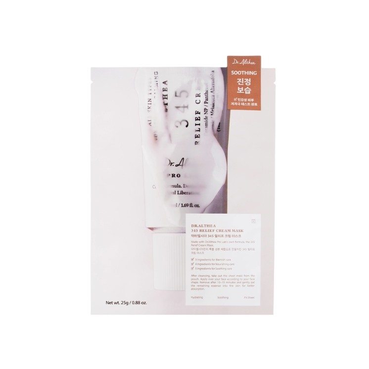 Dr. Althea 345 Relief Cream kremowa Maska do twarzy łagodząca 25g