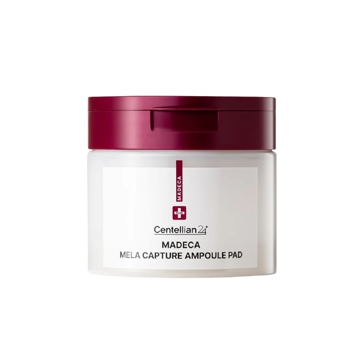 Centellian24 Madeca Mela Capture Ampoule Pad Disques Cosmétiques avec Sérum Illuminateur Visage 60 ml