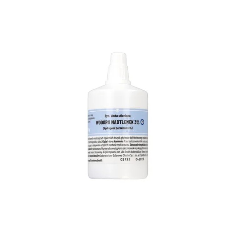 Peroxyde d'hydrogène 3% 100 g