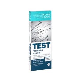 Test de fertilité masculine Home Check (cassette 1 pièce)