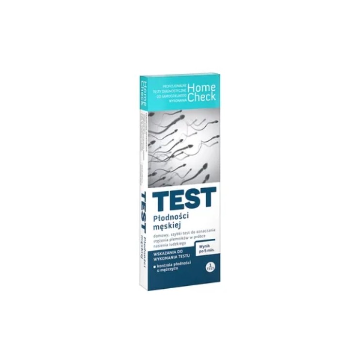 Test de fertilité masculine Home Check (cassette 1 pièce)