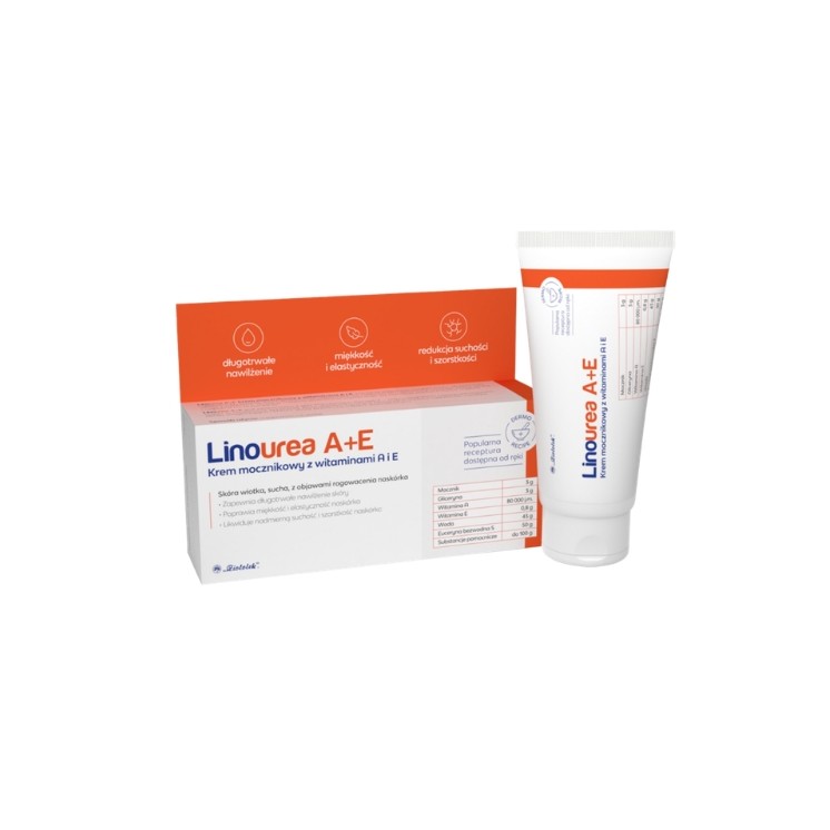 Crème Linourea et d'urée aux vitamines A et E 50 g