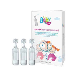 Solution saline Babycap 5 ml x 10 ampoules