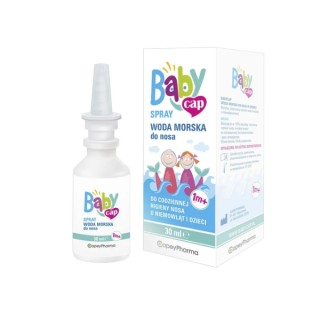 Spray nasal à l'eau de mer Babycap 30 ml