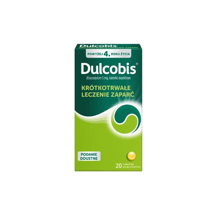 Dulcobis 5 mg, 20 comprimés