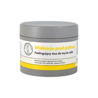 Mousse lavante exfoliante pour le corps Manufaktura Piękna Vacances sous les palmiers 250 g