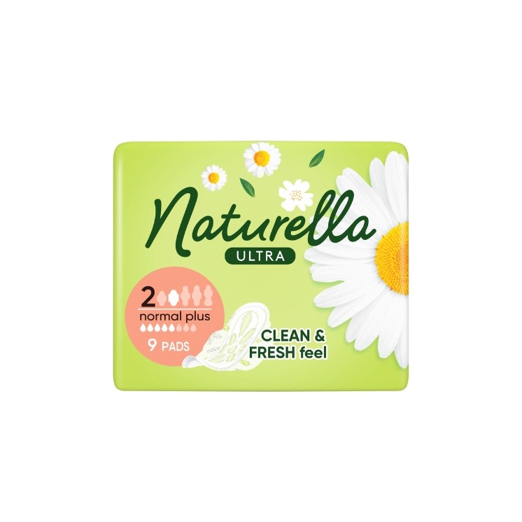 Serviettes hygiéniques Naturella Ultra Normal Plus lot de 9