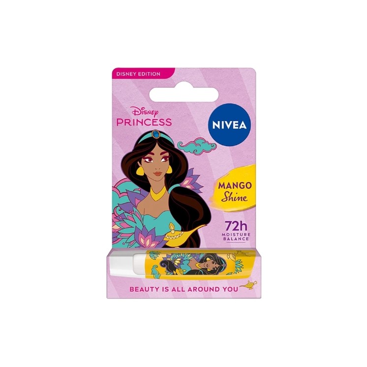 Rouge à lèvres protecteur Nivea Disney Princess Mango Shine 4,8 ml