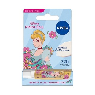 Rouge à lèvres protecteur Nivea Princess Disney Vanilla Crème au beurre 4,8 ml