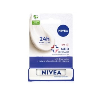Nivea Protective Lip Balm Med Repair SPF15 4.8 ml