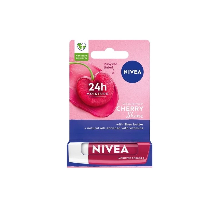 Rouge à lèvres Nivea Protective Cherry Shine 4,8 ml