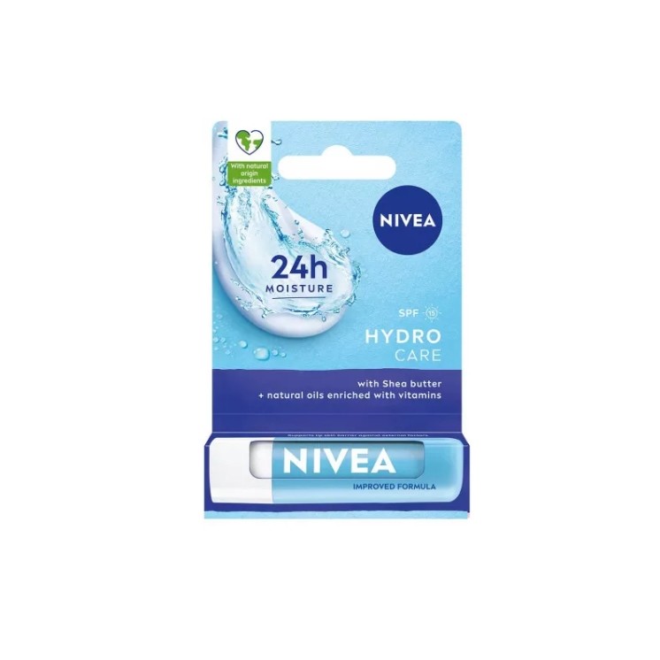 Nivea Protective Lip Balm Hydro Care SPF15 4.8 ml