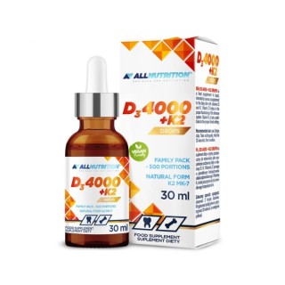 AllNutrition D3 4000 + K2 Gouttes 30 ml