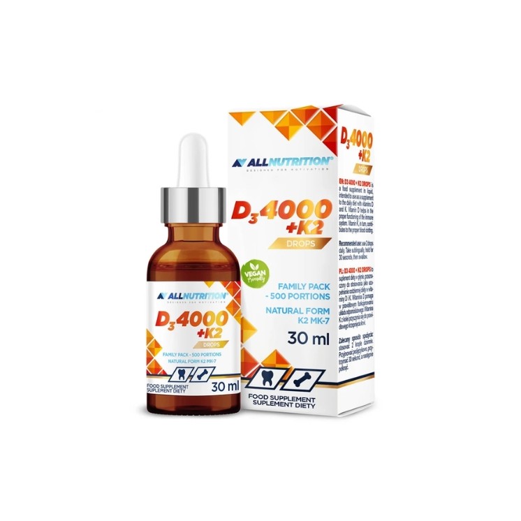AllNutrition D3 4000 + K2 Drops 30 ml