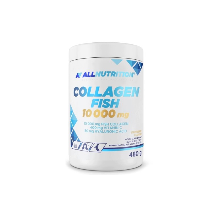 AllNutrition Collagen Fish 10000mg Truskawka 480 g