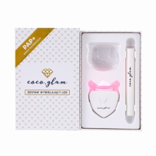 Kit de blanchiment dentaire Coco Glam Pap+ Blanc 1 pièce