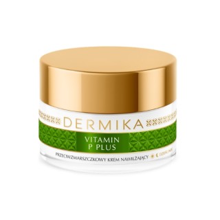 Crème hydratante anti-rides Dermika Vitamin P Plus pour peaux à tendance capillaire 50 ml