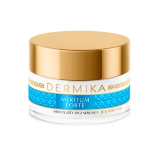 Crème visage régénérante pour peaux grasses Dermika Meritum Forte 50 ml