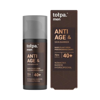 Tołpa Men Anti Age & Skin Barrier CUTANÉE Hydratante Anti-Rides 40+ 50 ml