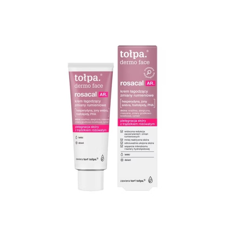 Tołpa Dermo Face Rosacal AR. Crème apaisante pour les rougeurs 40 ml