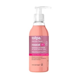 Tołpa Dermo Face Rosacal AR. łagodzący Żel-balsam do mycia twarzy i oczu 195 ml